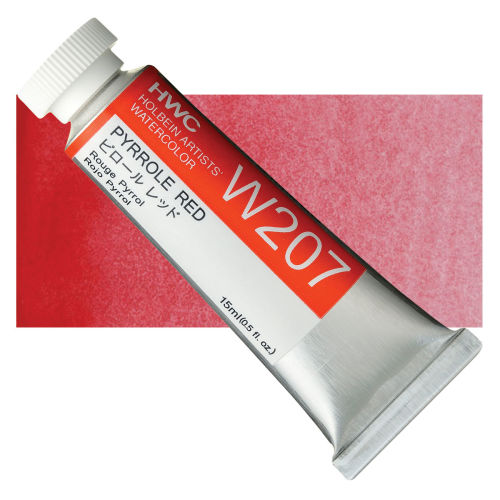 Holbein Artists' Watercolor - Pyrrole Red, 15 ml tube