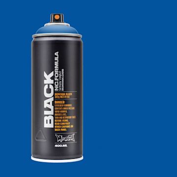 Open in modal - Montana Black Spray Paint - Power Blue, 400 ml can with swatch