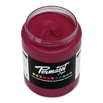 Open in modal - Permaset Aqua Fabric Ink - Supercover Mid Red, 300 ml
