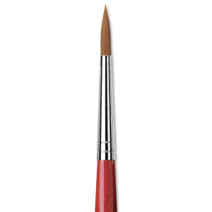 Da Vinci Artist Brush Set - Closeup of Size 5 Round brush shown