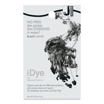 Open in modal - Jacquard iDye - Black, Natural Fabrics, 14 g packet
