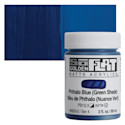 Golden SoFlat Matte Acrylic Paint - Phthalo Blue (Green Shade), 59 ml, Jar