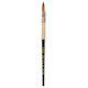 Dynasty Black Gold Short Handle Brush - Quill, Size 3/0 | BLICK Art ...