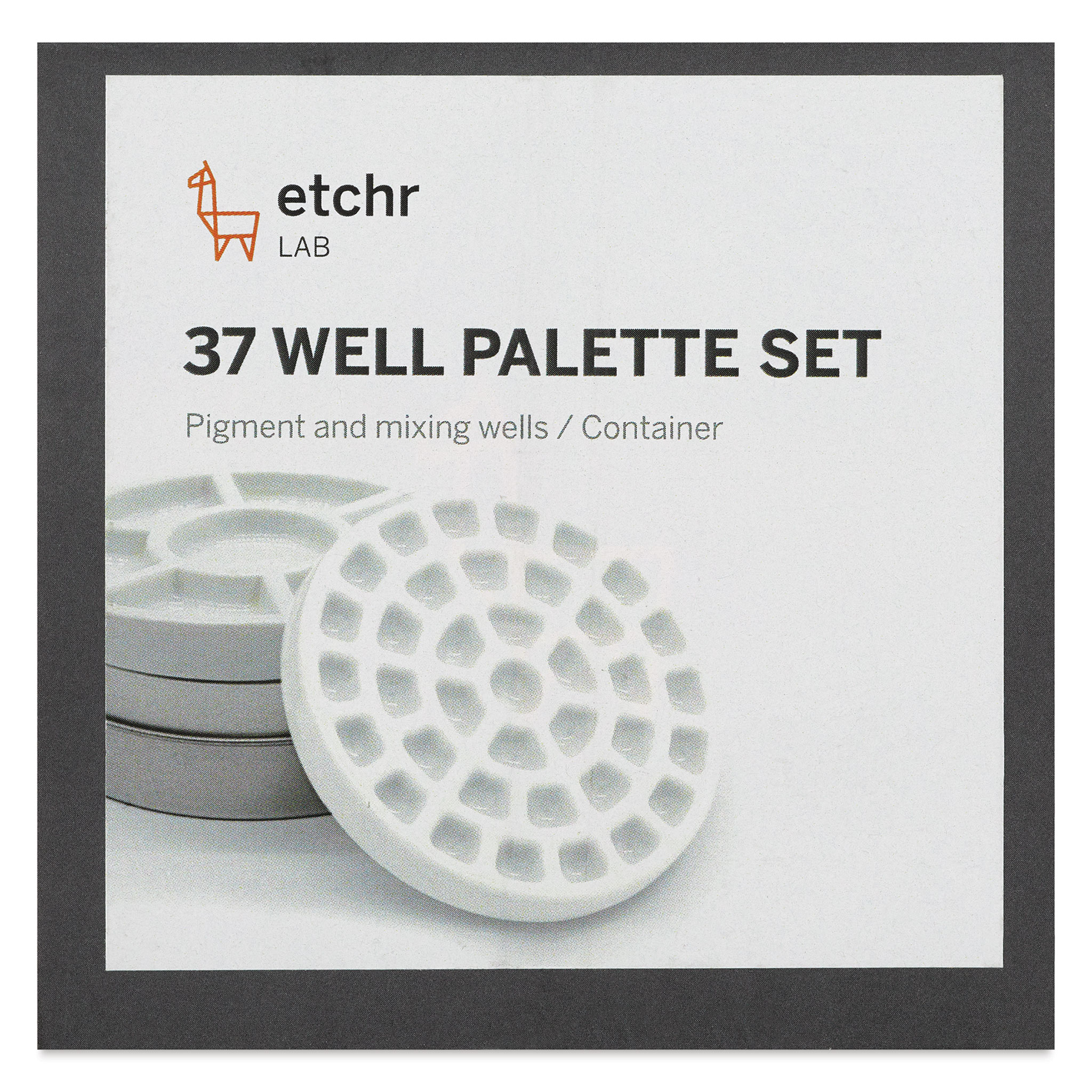 Etchr Lab Travel Mini Porcelain Palette, 37 Wells 