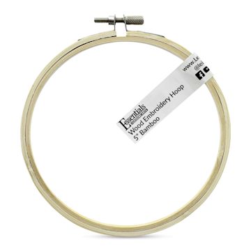 Open in modal - Essentials by Leisure Arts Wood Embroidery Hoop - 5"