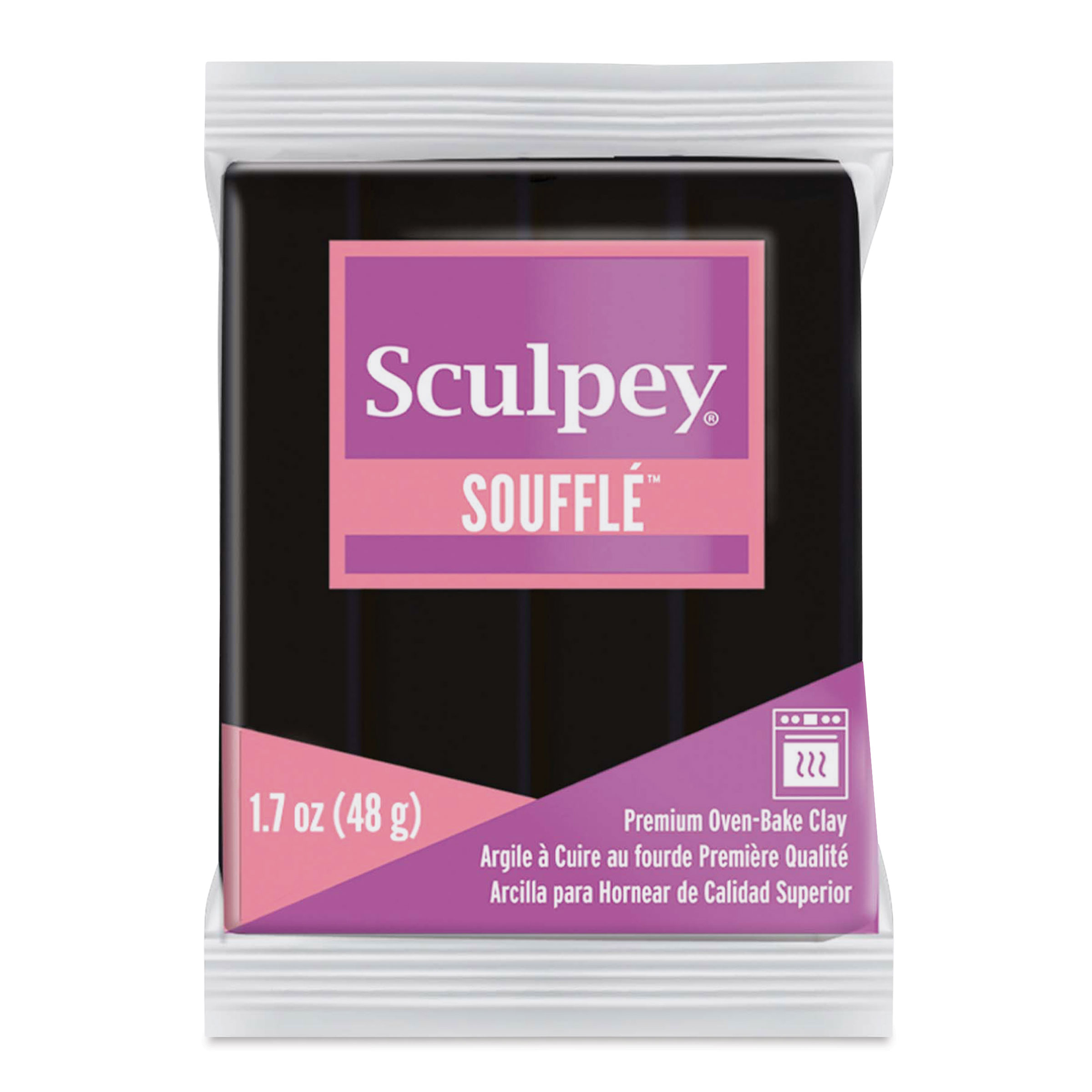 Sculpey Souffle - 1.7 oz Bar, French Pink