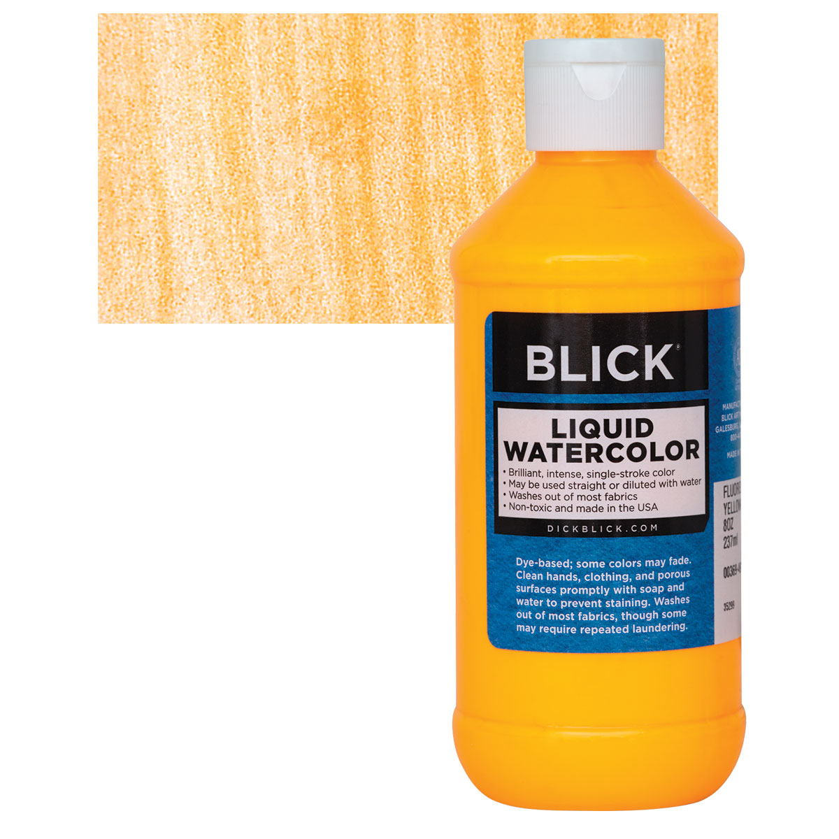 Blick Liquid Watercolors - Set of 10 Assorted Colors, 8 oz Bottles