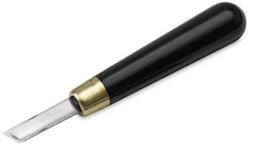 Open in modal - RGM Linoleum Knives -Left Angle view of Chisel 308