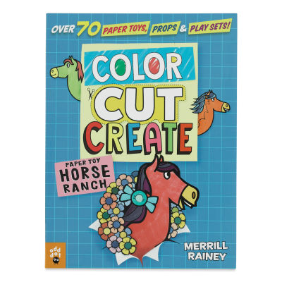  Color, Cut, Create Play Set - Horse Ranch (front cover)