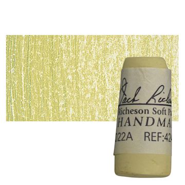 Open in modal - Richeson Handmade Soft Pastel - Green 22 pastel and swatch