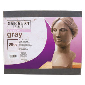 Sargent Professional Sculpting Clay - Gray, 2 lb