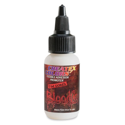 Createx Illustration Mediums - Front view of bottle of 1 oz Adhesion Promoter