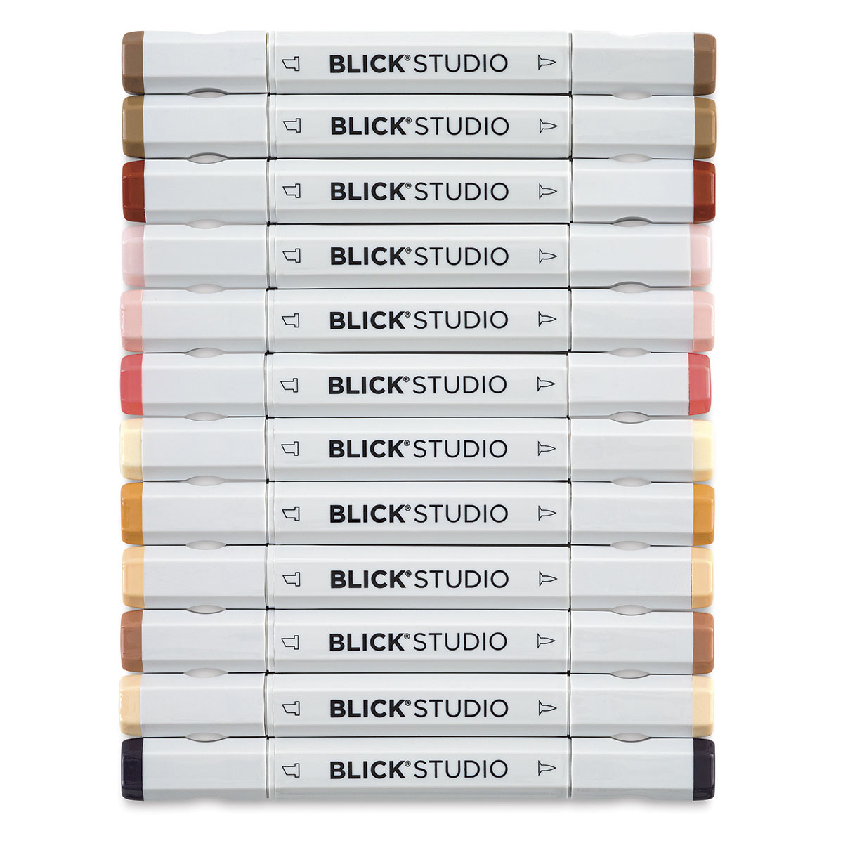 Blick Studio Brush Markers - Set of 144, Assorted