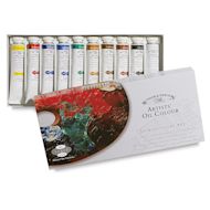 Winsor & Newton Artists' Oil Colors - Set of 10, Introductory Set, 21 ml tubes