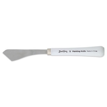 Open in modal - Bob Ross Painting Knives - side view of knife with 1" wide blade