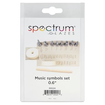 Open in modal - Spectrum Stamps - Music Symbols, Set of 9 - front of packaging