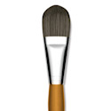 Isabey Isacryl Brush - Filbert, Long Handle, Size 18