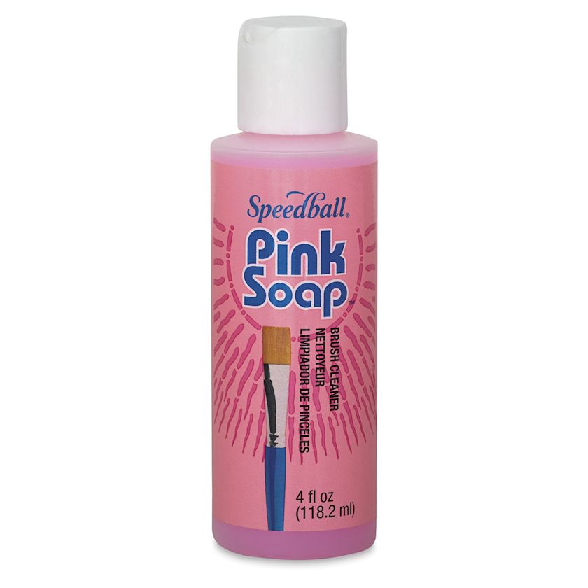Pink Soap Artist Brush Cleaner BLICK Art Materials