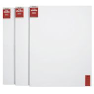 Blick Studio Stretched Cotton Canvas - Museum Profile, 48" x 60", Pkg of 3