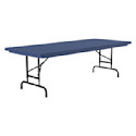 Correll Plastic Resin Folding Table - 72