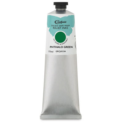 Cranfield Caligo Safe Wash Relief Ink - Phthalo Green, 150 ml