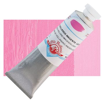Open in modal - Old Holland New Masters Classic Acrylic Paint - Old Holland Magenta Light and swatch