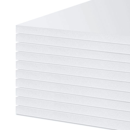 Elmer's Foamboard Pack - 48 x 96 x 1/2, White, Pkg of 12