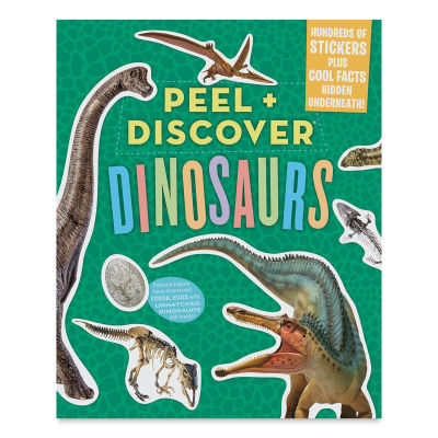 Peel and Discover Sticker Activity Book - Dinosaurs (book cover)