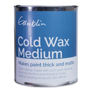 Open in modal - Gamblin Cold Wax Medium - 128 oz can