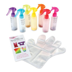 Tulip One-Step Spray Dye Kit - Confetti (Kit contents)