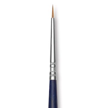 Open in modal - Escoda Chronos Brush - Long Handle, Round, Size 2/0, close-up