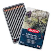 Graphite and Charcoal Colored Pencils