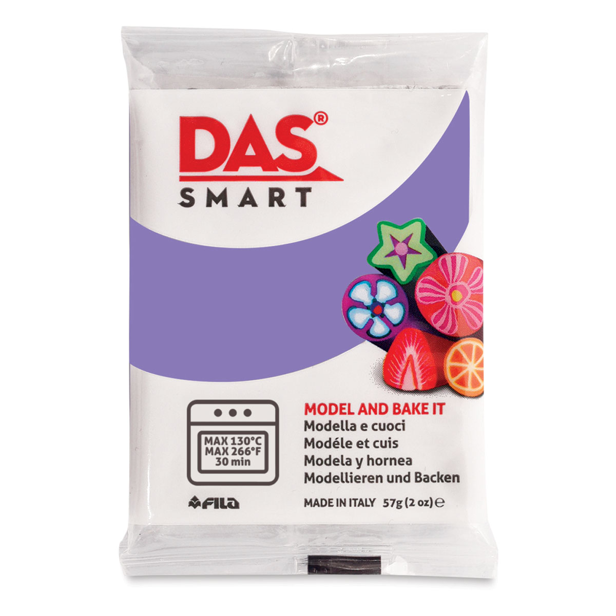 DAS Smart Polymer Clay - White, 12 oz
