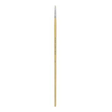 Open in modal - Blick Academic Bristle Brush - Flat, Long Handle, Size 2
