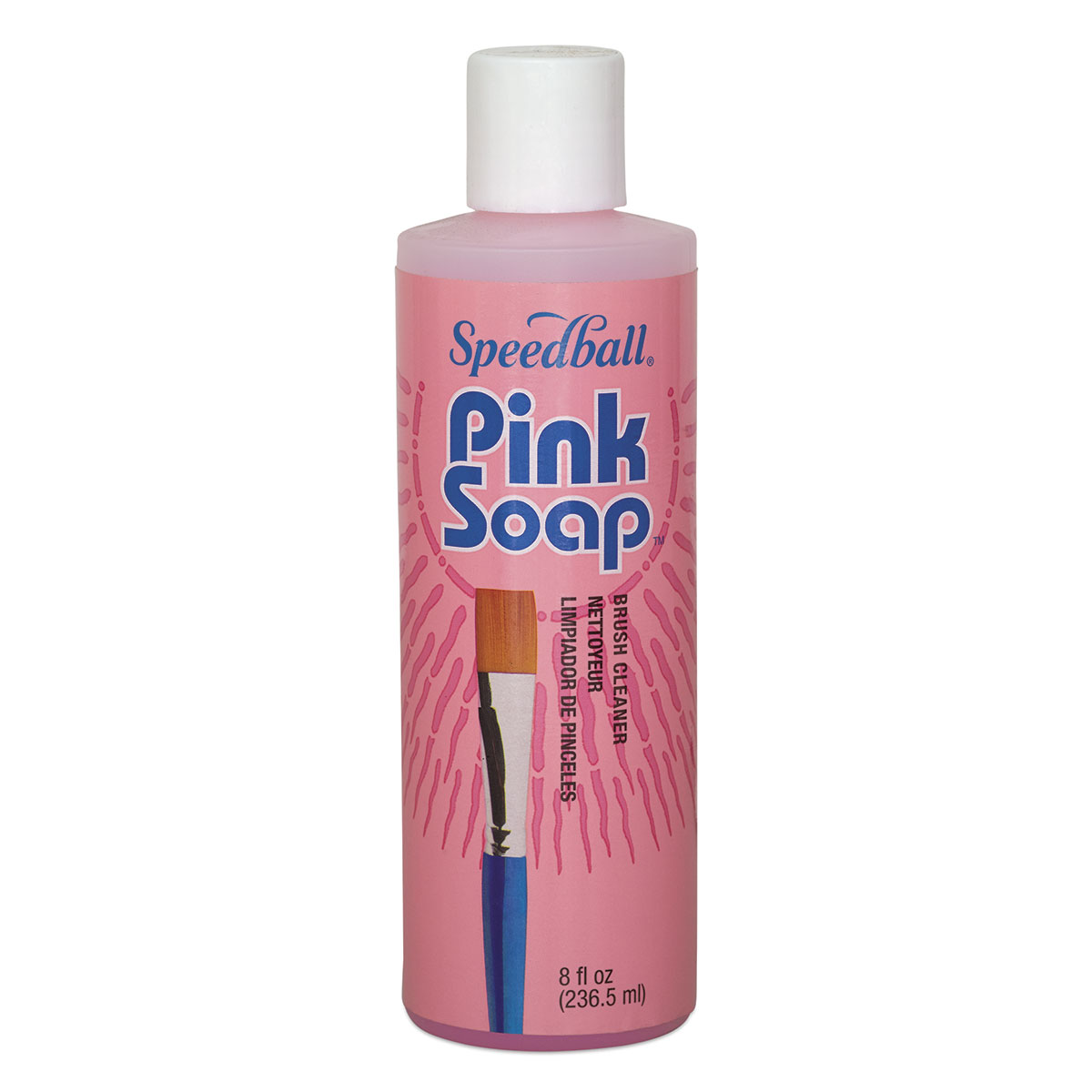 Pink Soap Artist Brush Cleaner