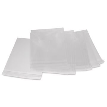 Open in modal - Blick Archival Bag Pack - 8" x 10", Pkg of 25, bags laid out