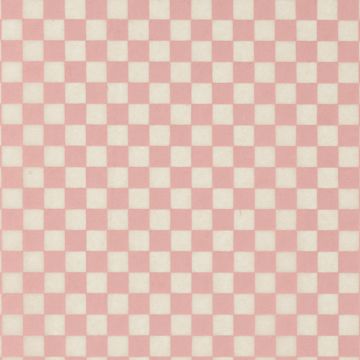 Open in modal - Elan Transfers Underglaze Transfer Sheet - Checkerboard, Pink - close-up