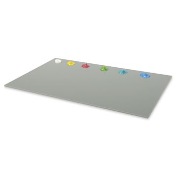 Open in modal - New Wave u.go Plein Air Anywhere Grey Acrylic Palette - 5" x 6-5/8" (Paint not included)