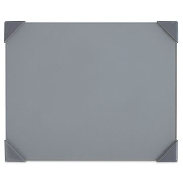 Open in modal - New Wave Posh Glass Tabletop Palette - Gray, 6.75" x 8.4"