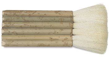 Open in modal - Yasutomo Hake Brush - 1 7/8" Hake Brush shown horizontally
