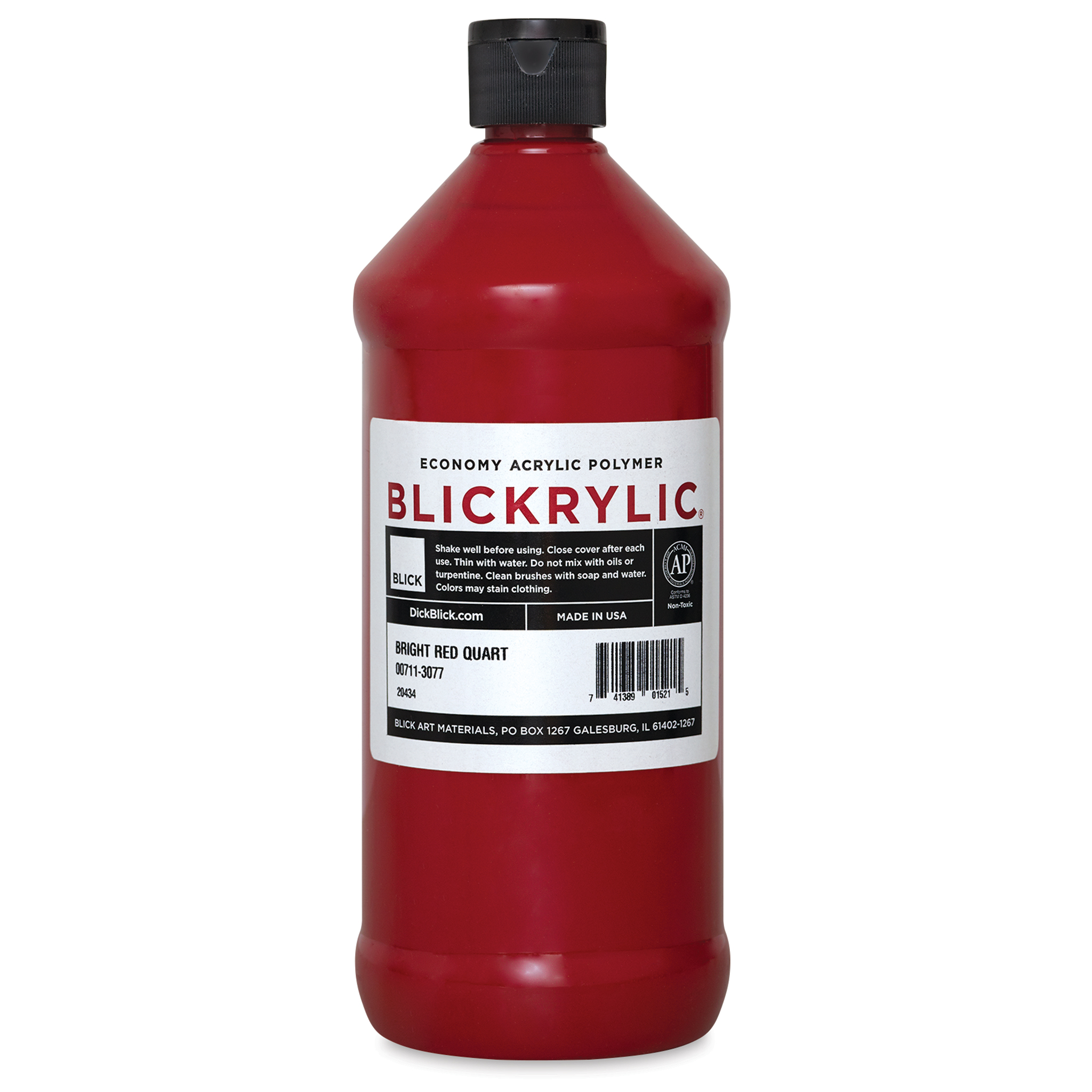 Blick Blickrylic Acrylic Polymer Paint 4 fl oz. (120ml) Primary