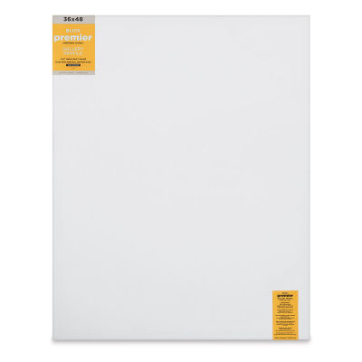 Blick Premier Stretched Cotton Canvas - Gallery Profile, Back-Stapled, 36" x 48" (front)