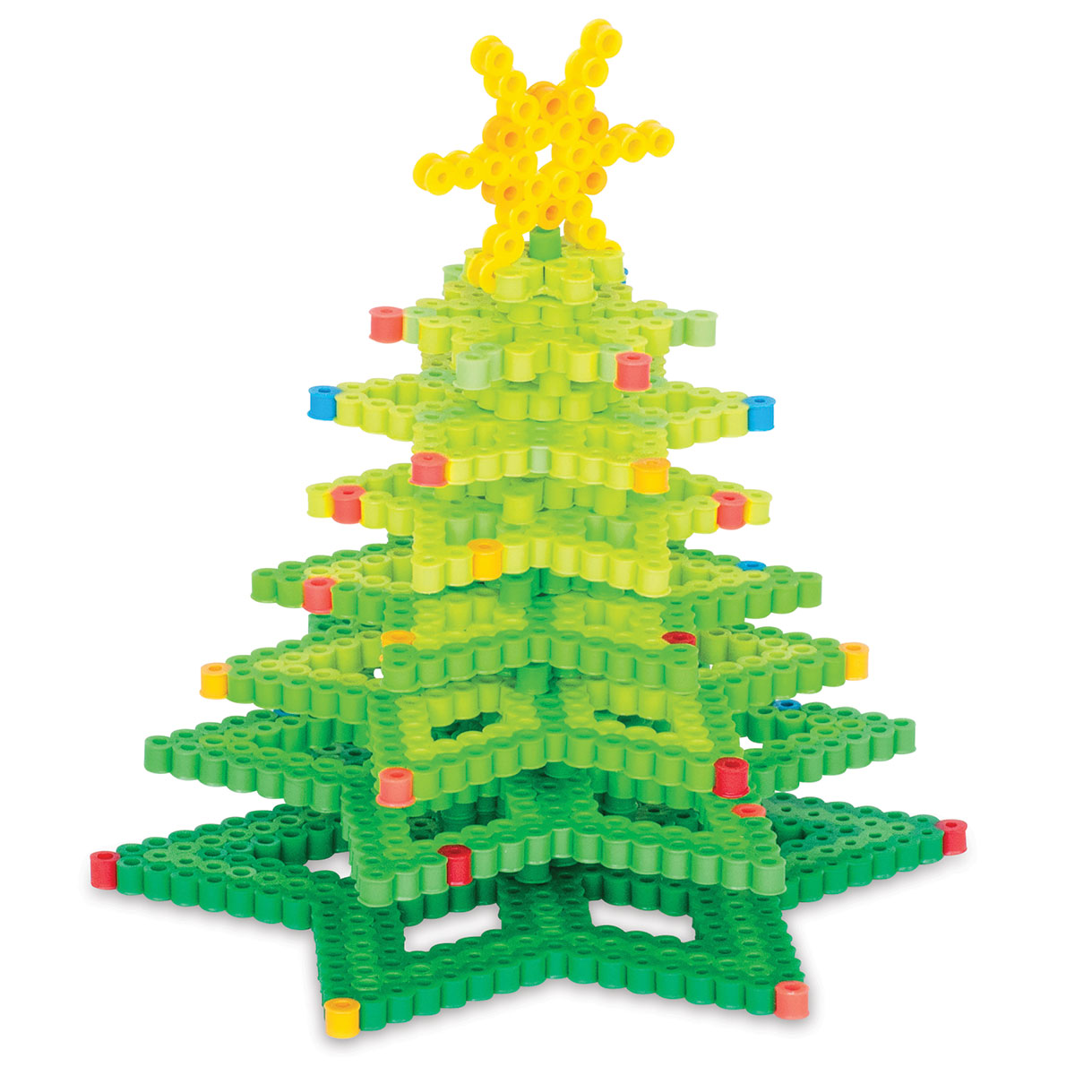 Perler 3D Christmas Tree Fused Bead Kit