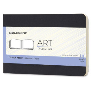 Moleskine Sketch Album - Pocket size, 3-1/2" x 5-1/2", front view