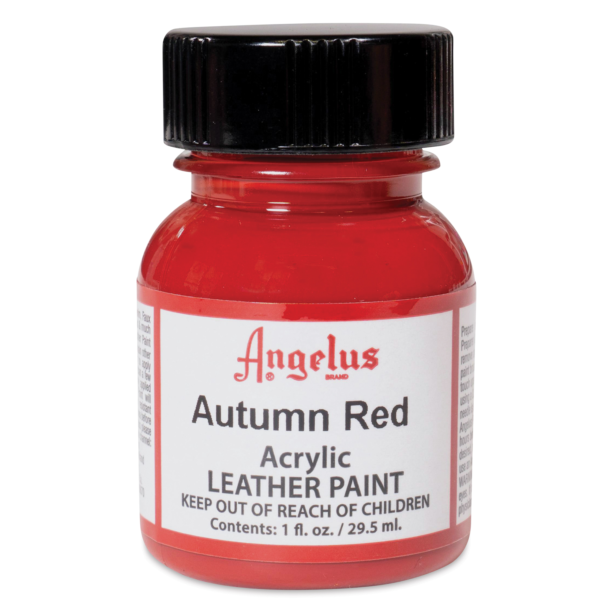 angelus acrylic leather paint autumn red