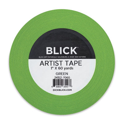 Blick Artist Tape - Green, 1" x 60 yds