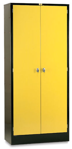 Damp-Proof Cabinet Front View with closed doors