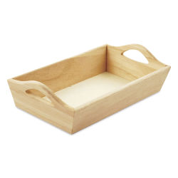 Craft Medley Wood Tray w/ canted sides, WS400
