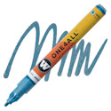Molotow One4All Acrylic Marker - 2 mm Tip, Metallic Blue, Bullet Tip