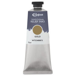 Cranfield Traditional Relief Ink - Gold, 75 ml